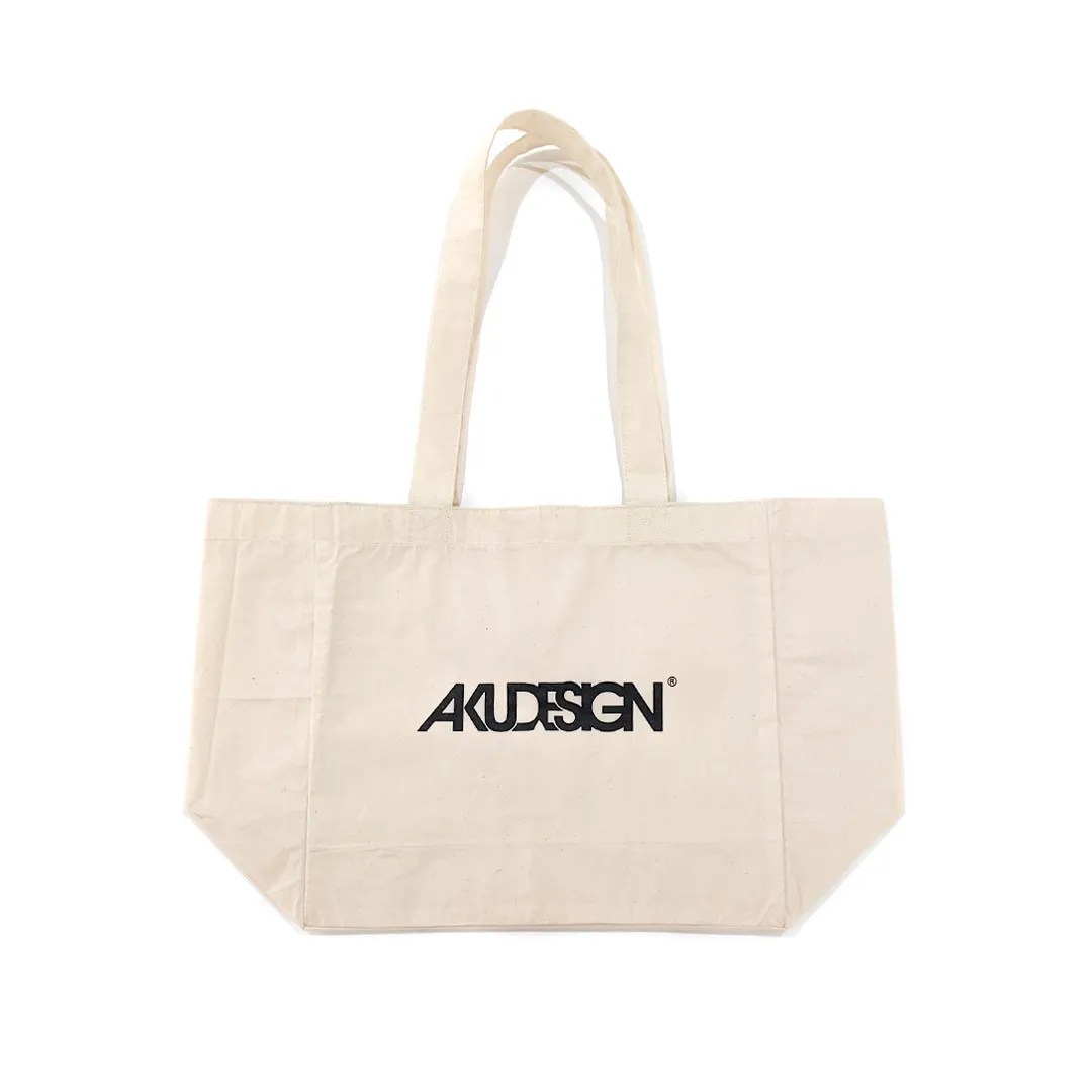 MOS Tote Bag Cream Akudesign Clothing Wear With Pride