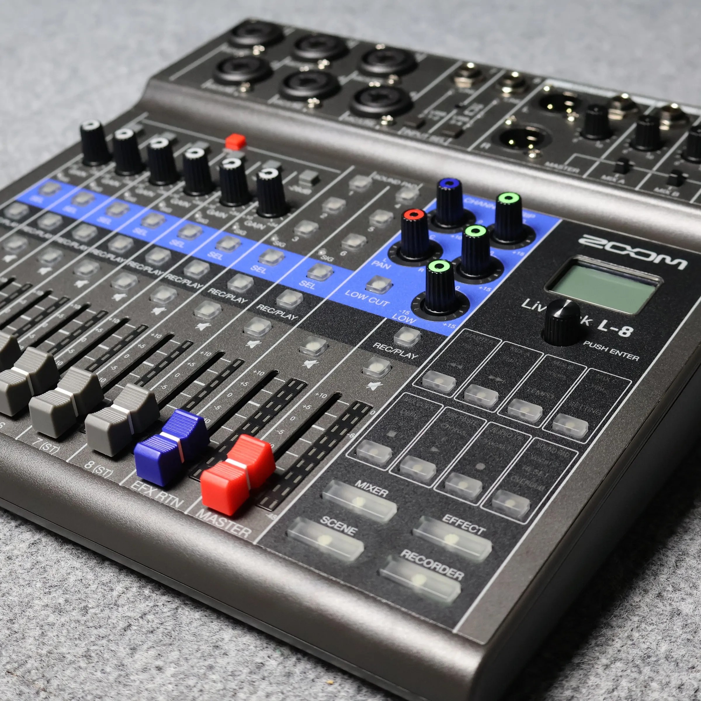 Zoom LiveTrak L8 8 Channel Digital Mixer with Interface ( L8 / L 8