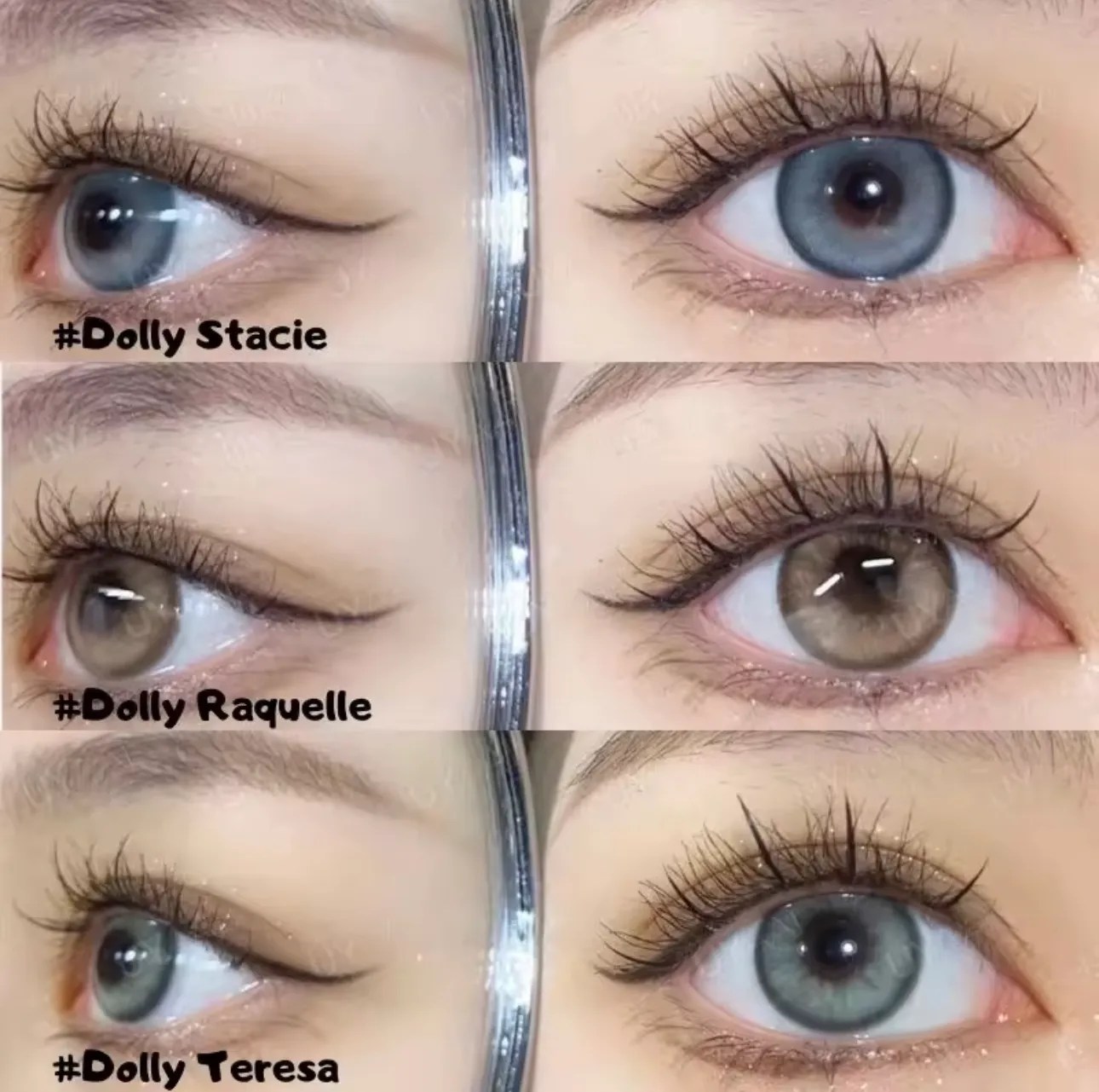 14.5MM Dolly Teresa / Dolly Raquelle / Dolly Stacie Color Contact Lens 99LensMart