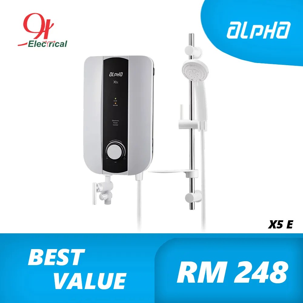 ALPHA Basic Instant Water Heater X5E 91 Electrical