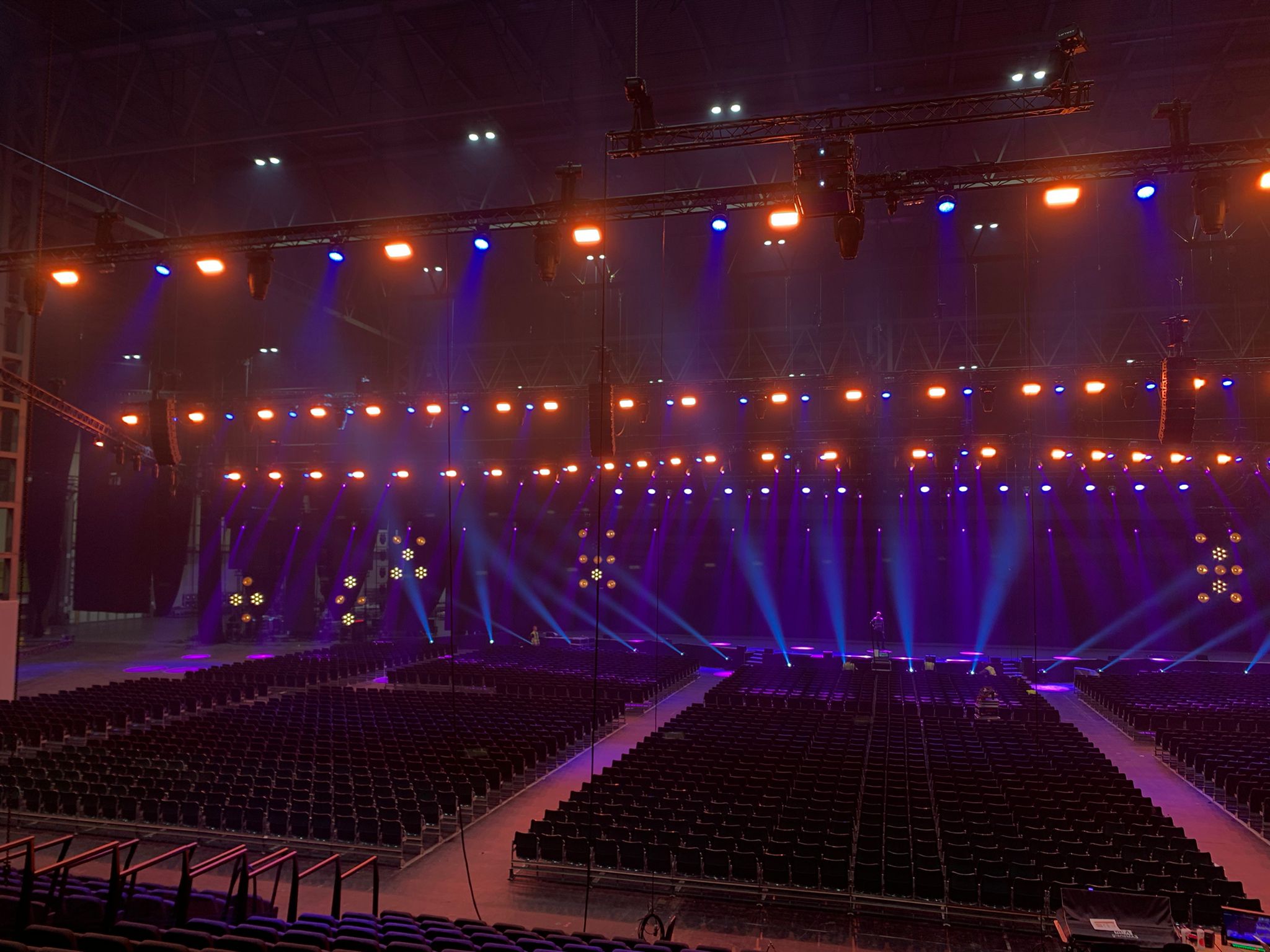 Lights Up at Birmingham's NEC Storm