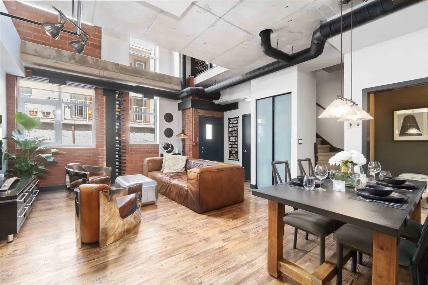 10 Wellesley Pl Steam Plant Lofts 1 Bed + 1 2 Baths Unit 104