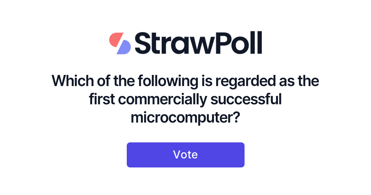 Which of the following is regarded as the first commercially successfu