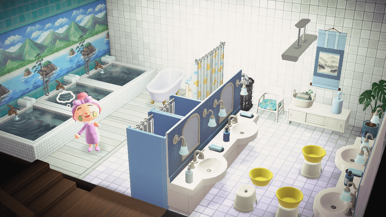 Nookmart Modern Bathhouse Collection (Animal Crossing New Horizons)