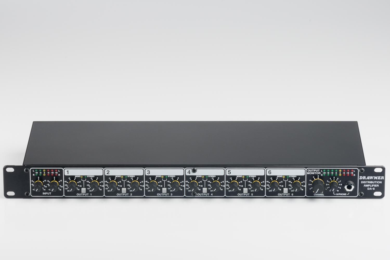 Drawmer DRADA6 Balanced Distribution Amplifier Studio Connections