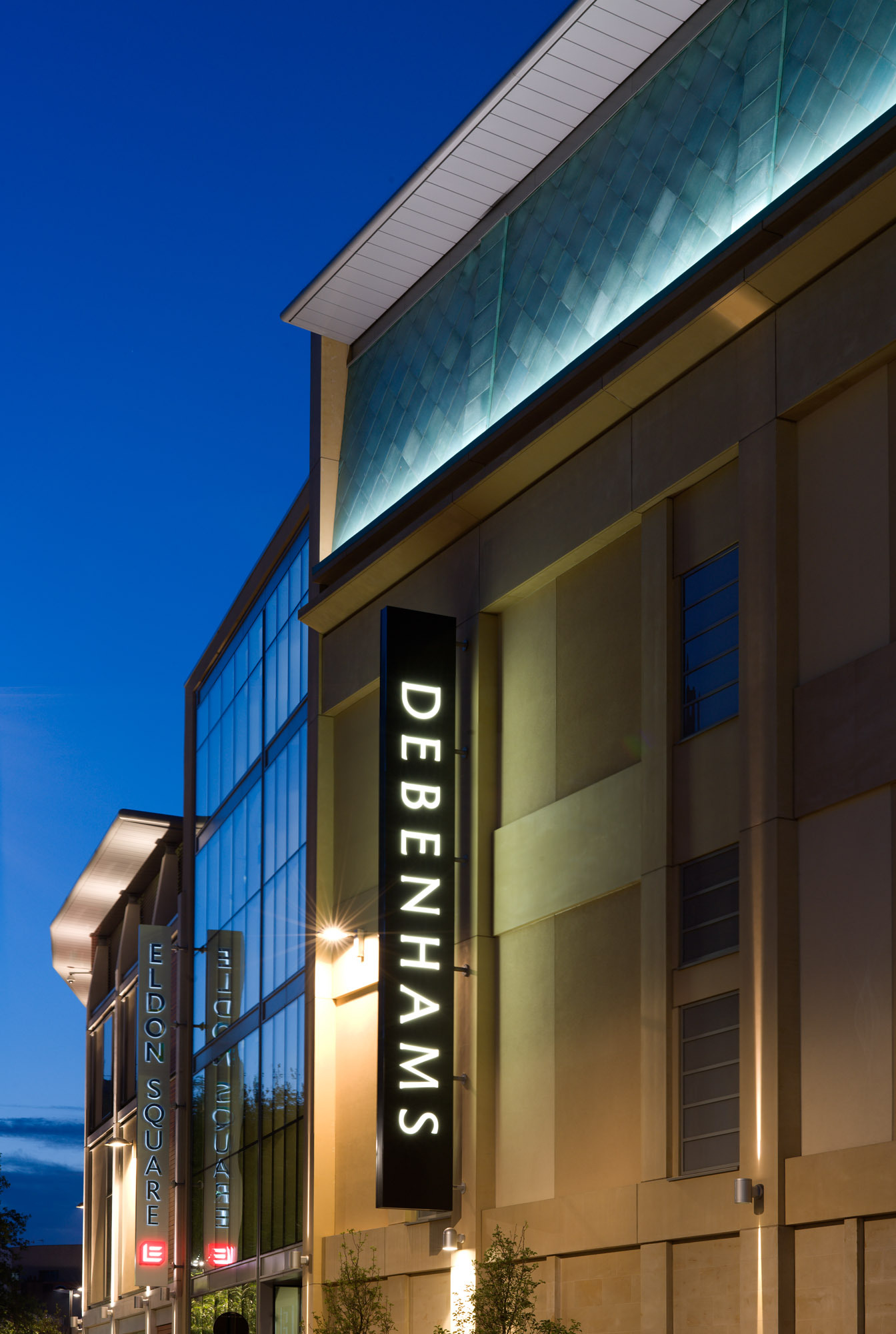 Eldon Square — Studio Fractal — Architectural lighting design specialists