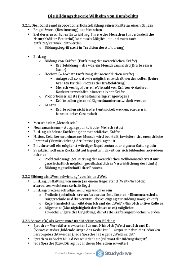 Die Bildungstheorie Wilhelm v... Free download