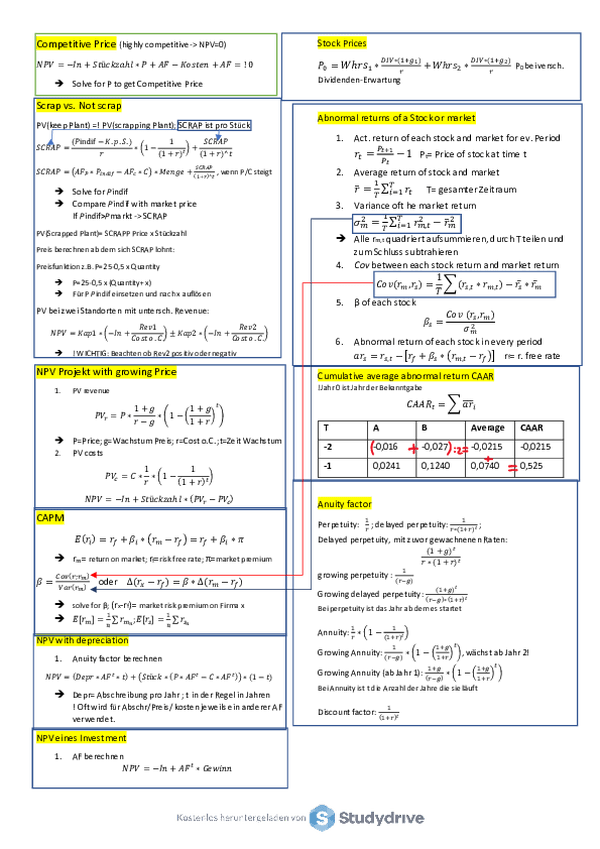 Printable German Grammar Cheat Sheet For Beginners (pdf Download)