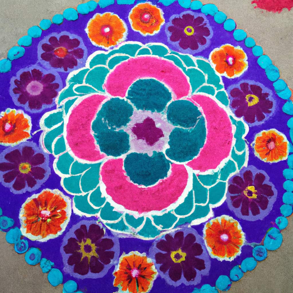 Tihar Rangoli Simple Rangoli Designs for Tihar Stunning Nepal