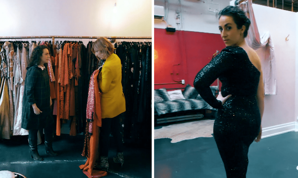WATCH Five Outfits With The Fitzroy Dress Rentals