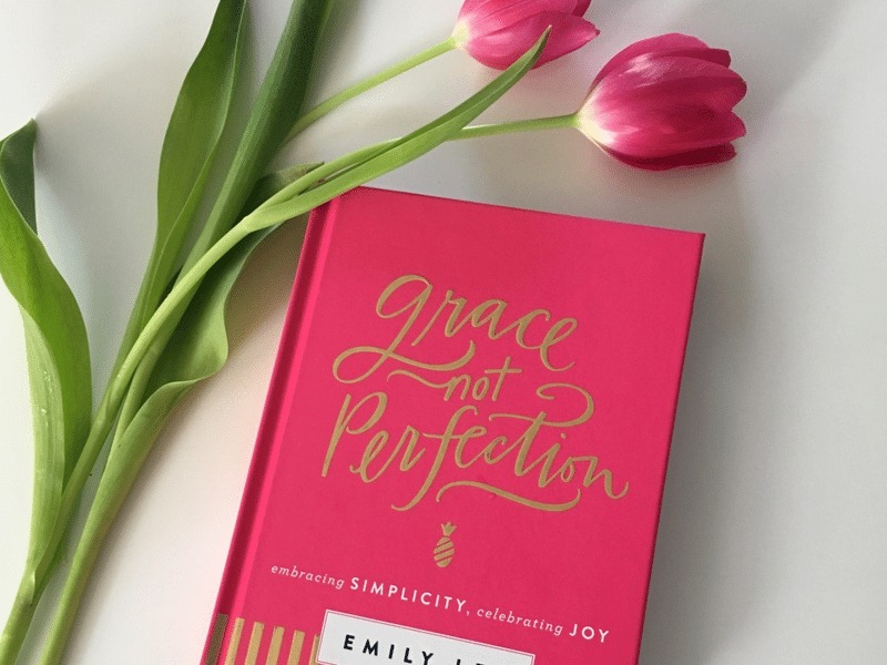 "Grace, Not Perfection" Emily Ley Styled to Sparkle