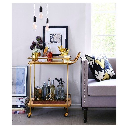 My Favorite Bar Carts (Under 150!) Styled to Sparkle