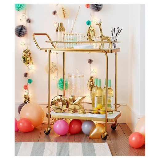 My Favorite Bar Carts (Under 150!) Styled to Sparkle
