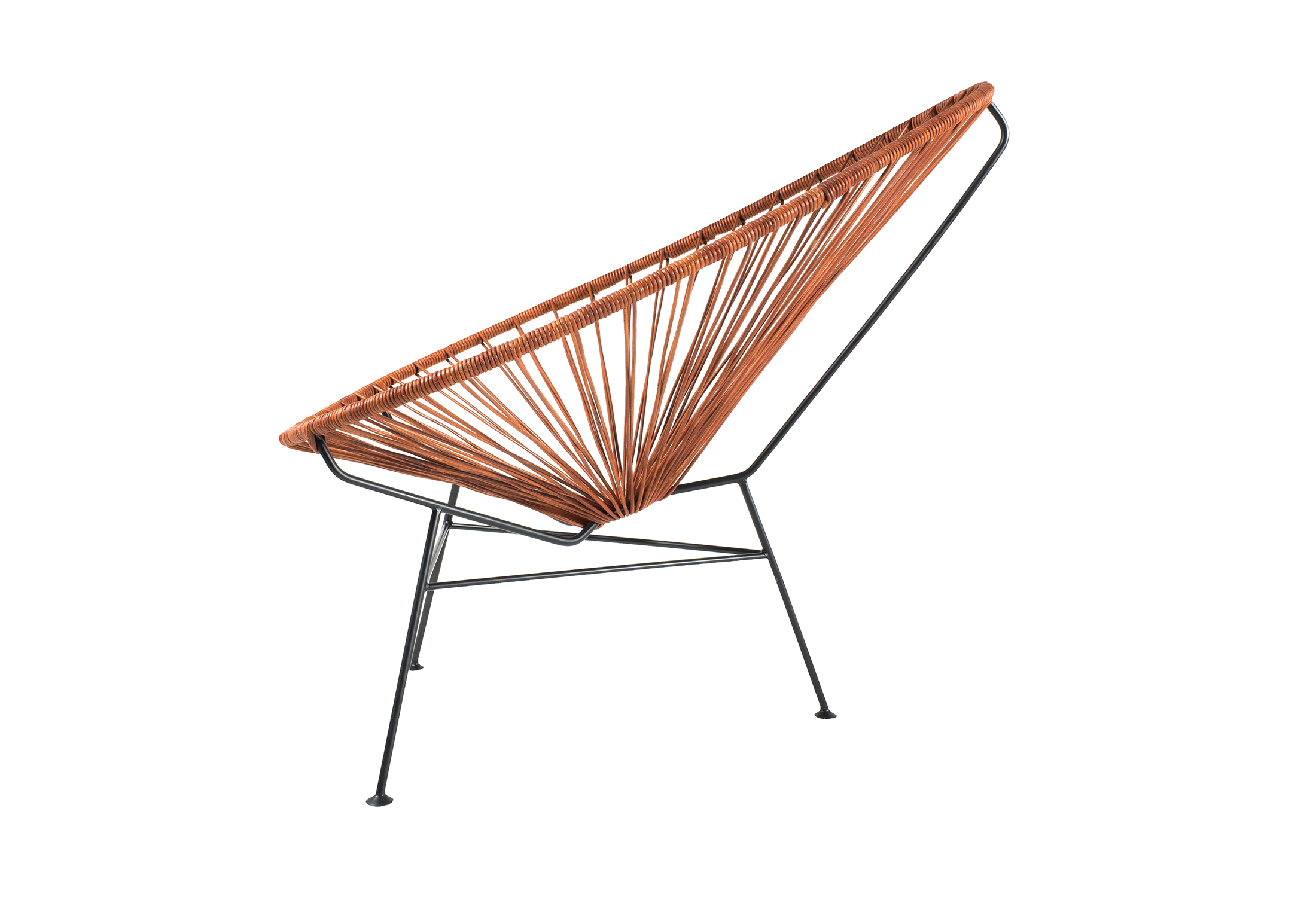 Acapulco Chair Leder Cognac von ACAPULCO DESIGN STYLEPARK