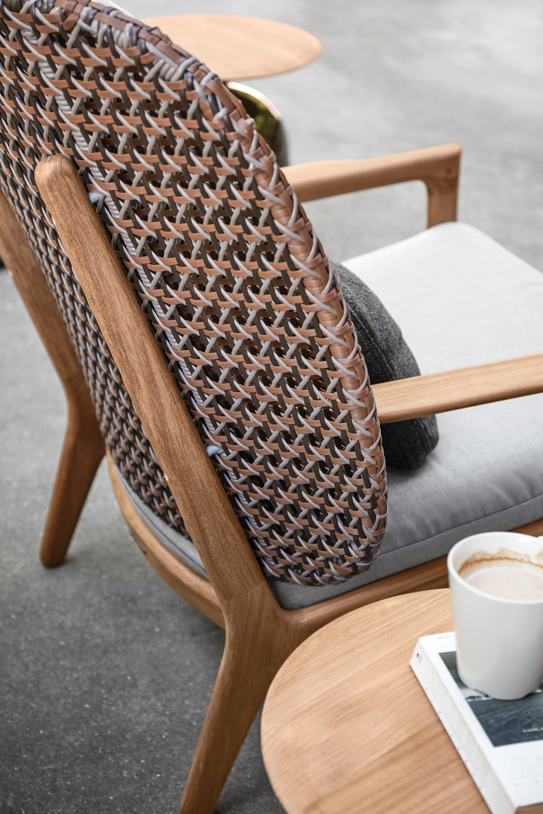 Kay low back lounge chair by Gloster Furniture STYLEPARK