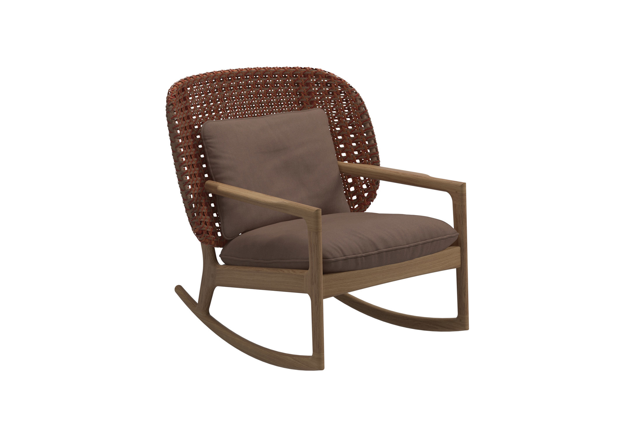 Kay low rocking chair by Gloster Furniture STYLEPARK