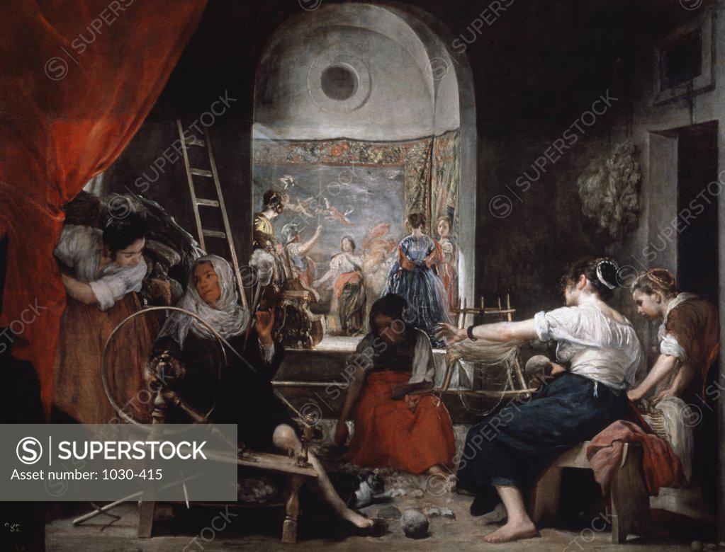 The Tapestry Weavers or The Fable of Arachne 1657 Diego Velazquez (1599