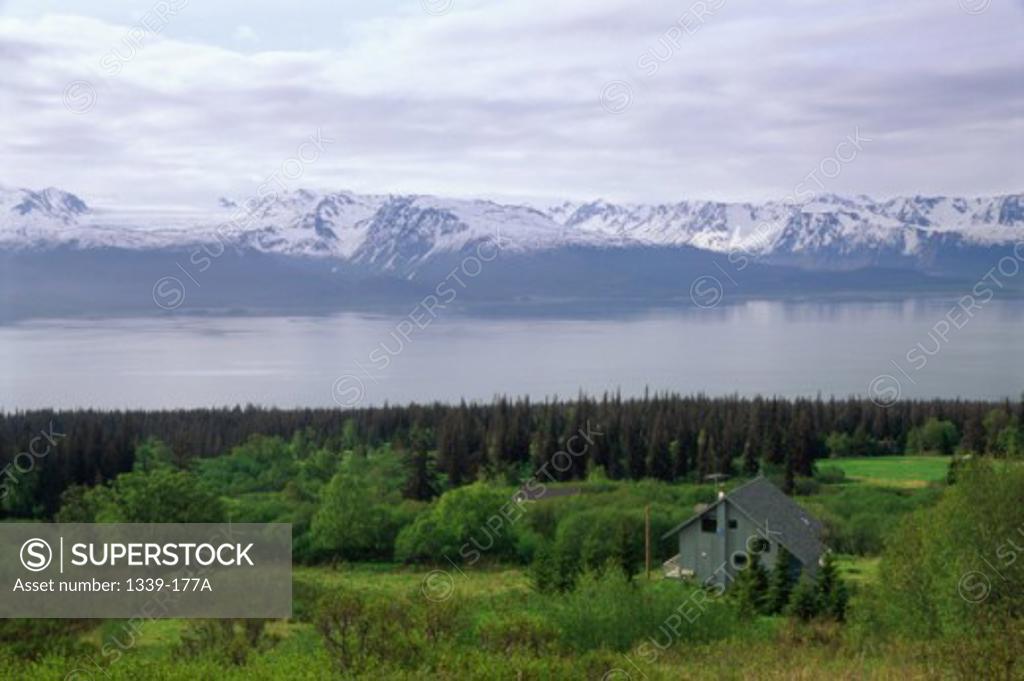 Kachemak Bay Kenai Mountains Alaska USA SuperStock