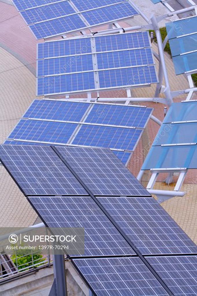 Solar Panel, Beitou, Taipei, Taiwan SuperStock