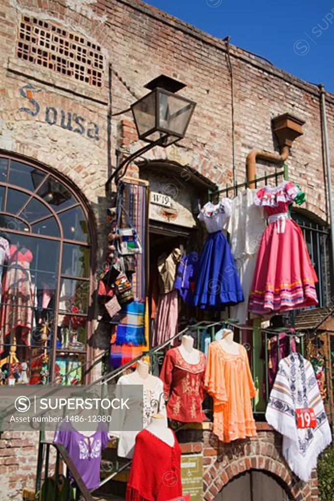 Mexican Clothing Store, Olvera Street, El Pueblo Historical Monument