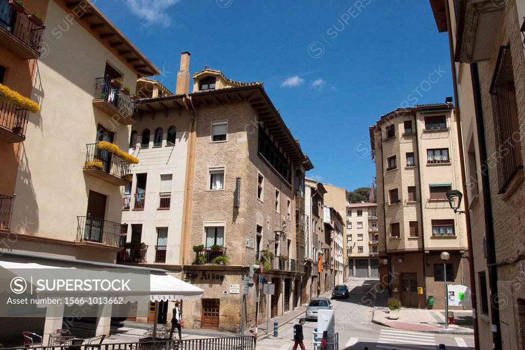 Estella Street, Lizarra, Navarre, Spain, Europe SuperStock