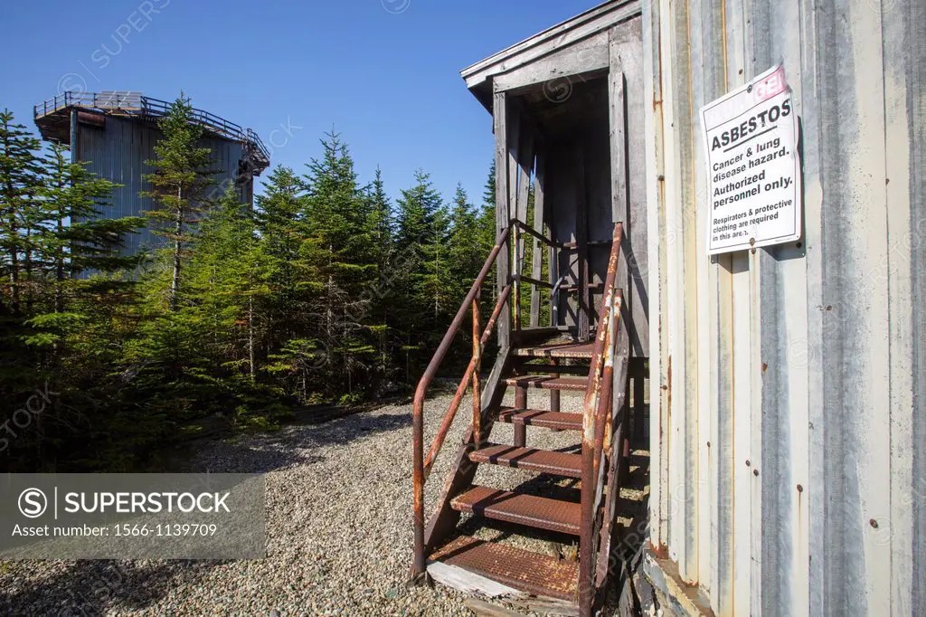 Lyndonville Air Force Station on East Mountain in East Haven, Vermont