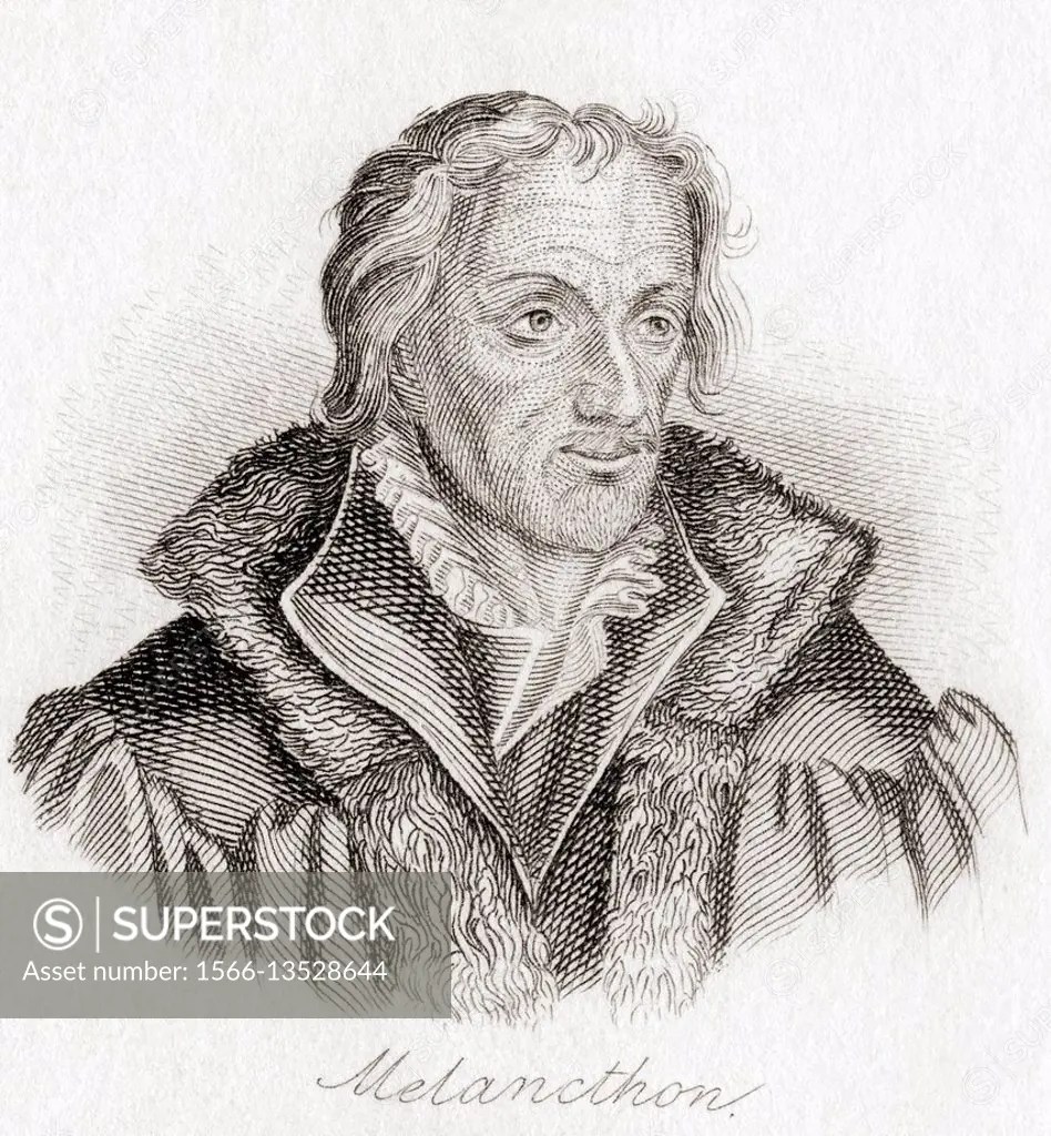 Philip Melanchthon, 14971560, born Philipp Schwartzerdt. German author