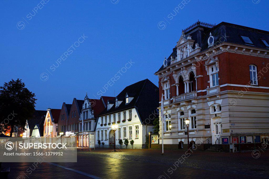 School Buildung in HeideHolstein, Dithmarschen; SchleswigHolstein