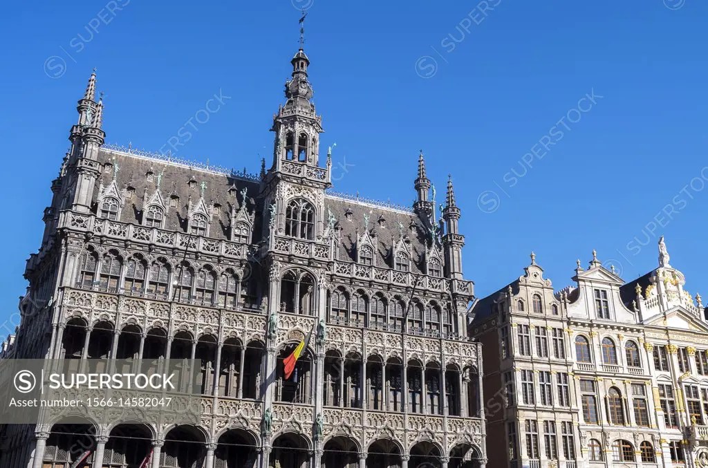 La Maison du Roi, Brussels, Belgium. SuperStock