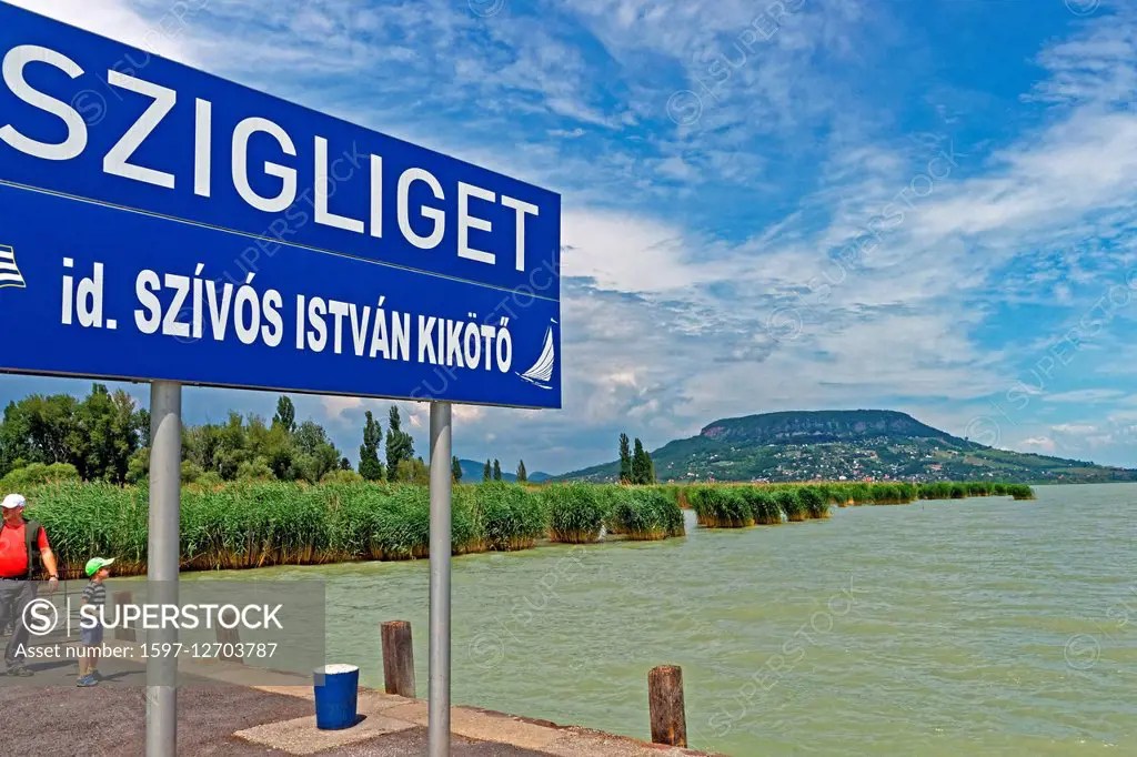 Lake Balaton in Hungary SuperStock