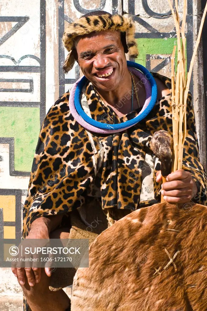 Africa, South Africa, Mpumalanga Province, KwaNdebele, Ndebele tribe