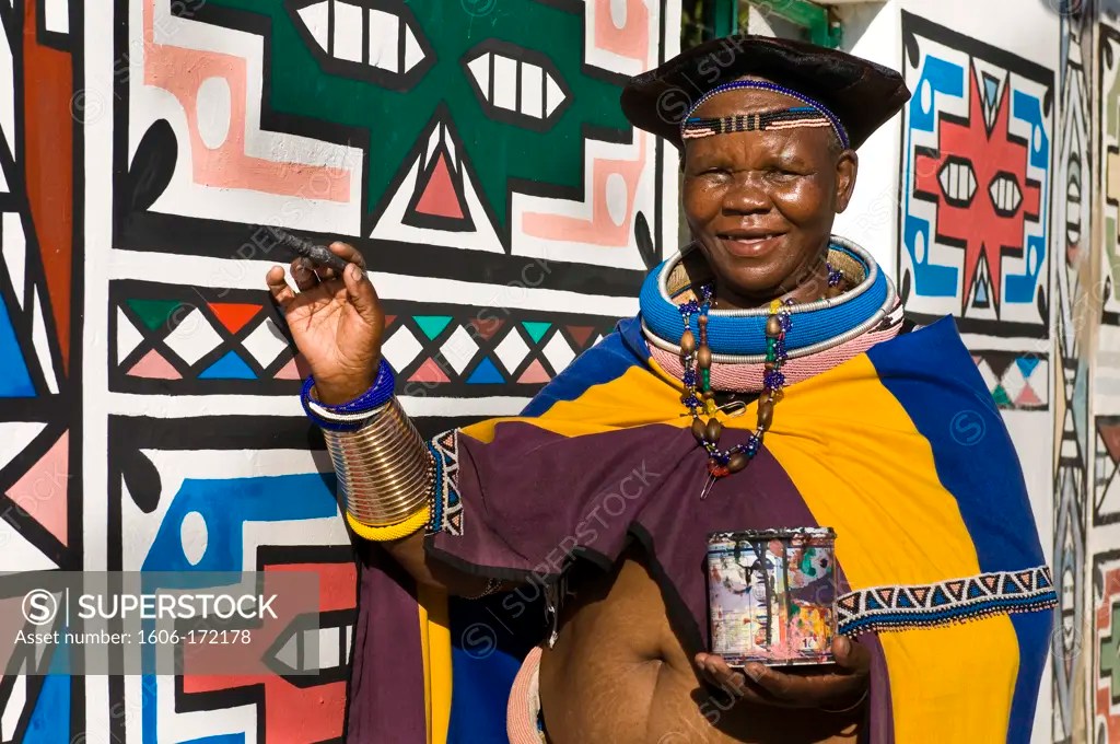 Africa, South Africa, Mpumalanga Province, KwaNdebele, Ndebele tribe