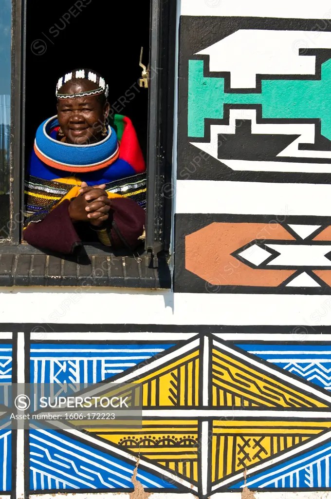 Africa, South Africa, Mpumalanga Province, KwaNdebele, Ndebele tribe