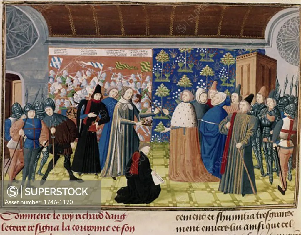 Froissart Chronicles (c.1333c.1404). Richard II (13671400) King of