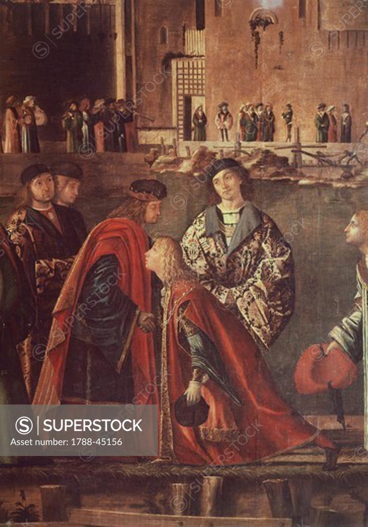 Stories of St Ursula, the Meeting of Etherius and Ursula and the