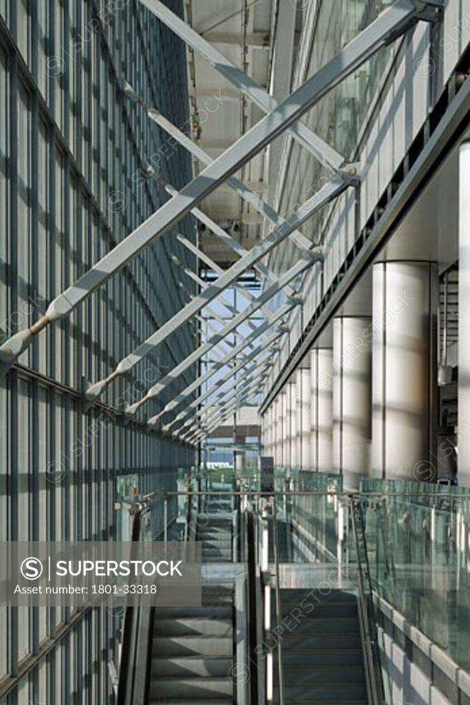 Terminal 5 heathrow airport interior glazing., Terminal 5 Heathrow