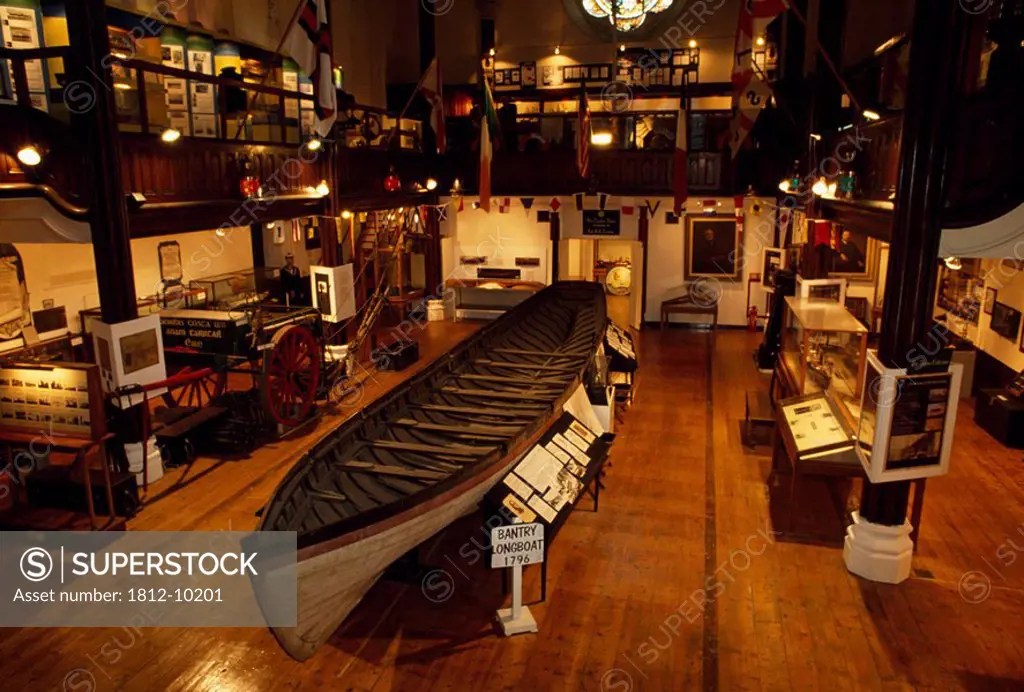 National Maritime Museum, Dún Laoghaire, Co Dublin, Ireland, Interior of a maritime museum