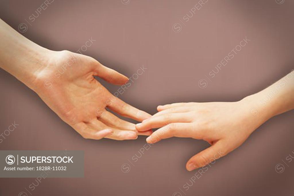 Hands Touching Fingertips SuperStock