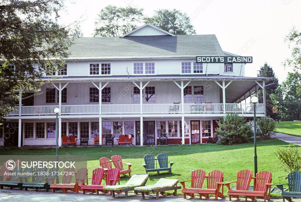 Scott's Casino from Scott's Oquaga lake house, Scott's Family Resort
