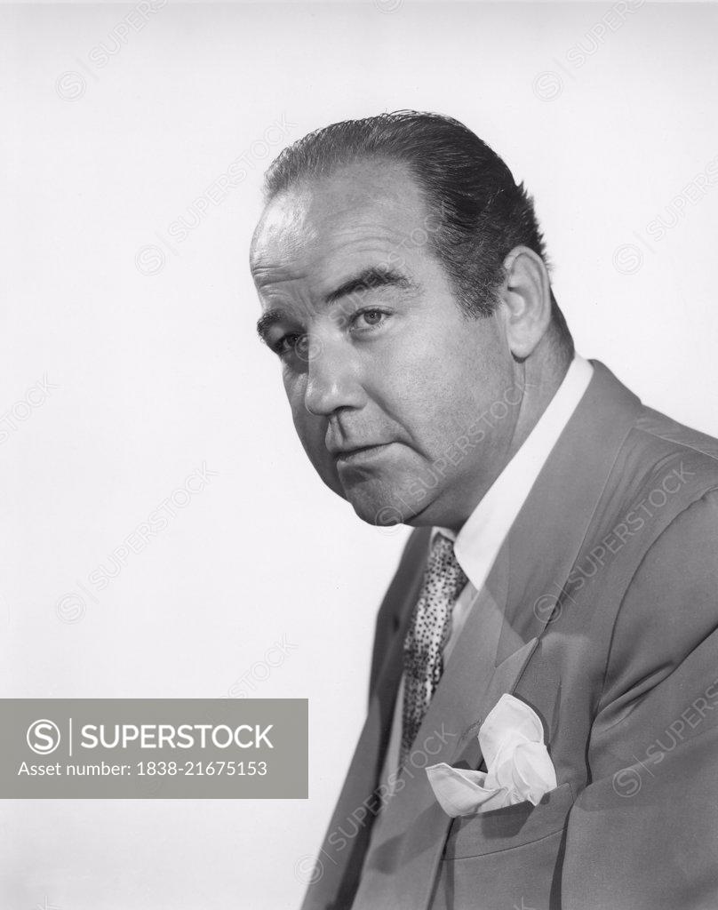 Broderick Crawford, Publicity Portrait for the Film, "Scandal Sheet