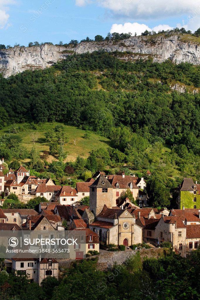 Autoire, labelled Les Plus Beaux Villages de France, The Most Beautiful