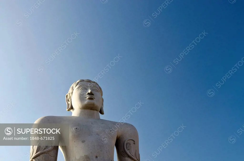 Statue of Lord Gomateshwara, the tallest monolithic statue in the world