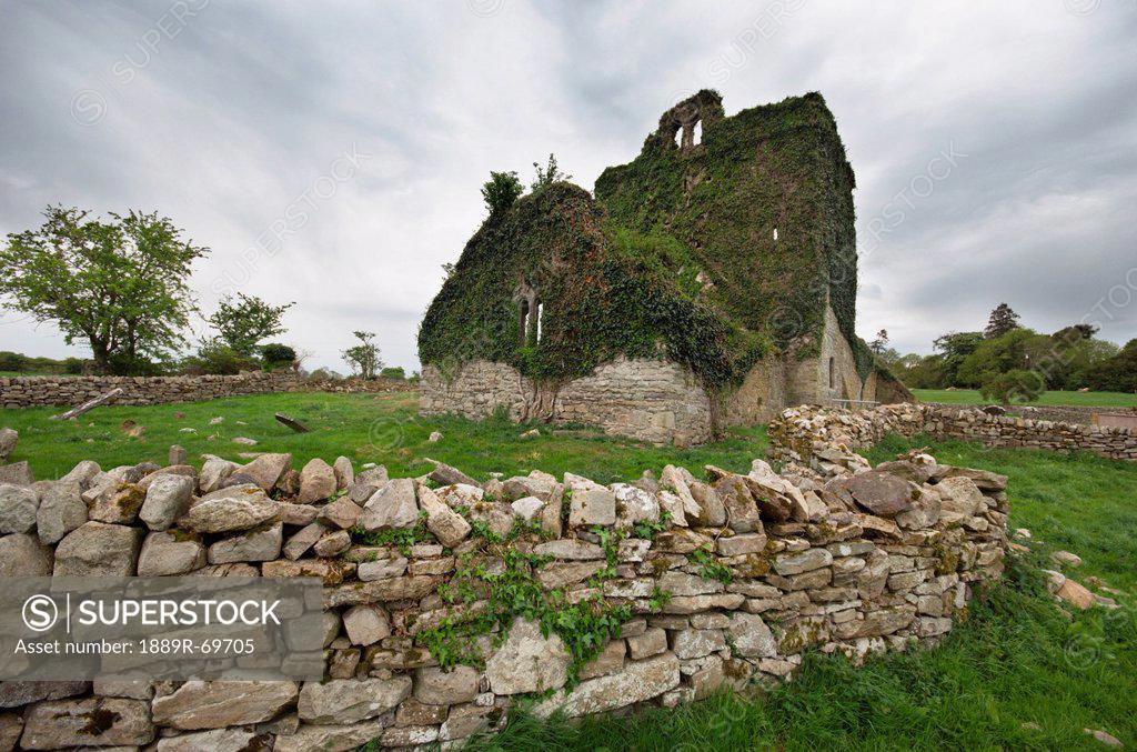 ruins of st. nicolas church, thomastown county kilkenny ireland Stock