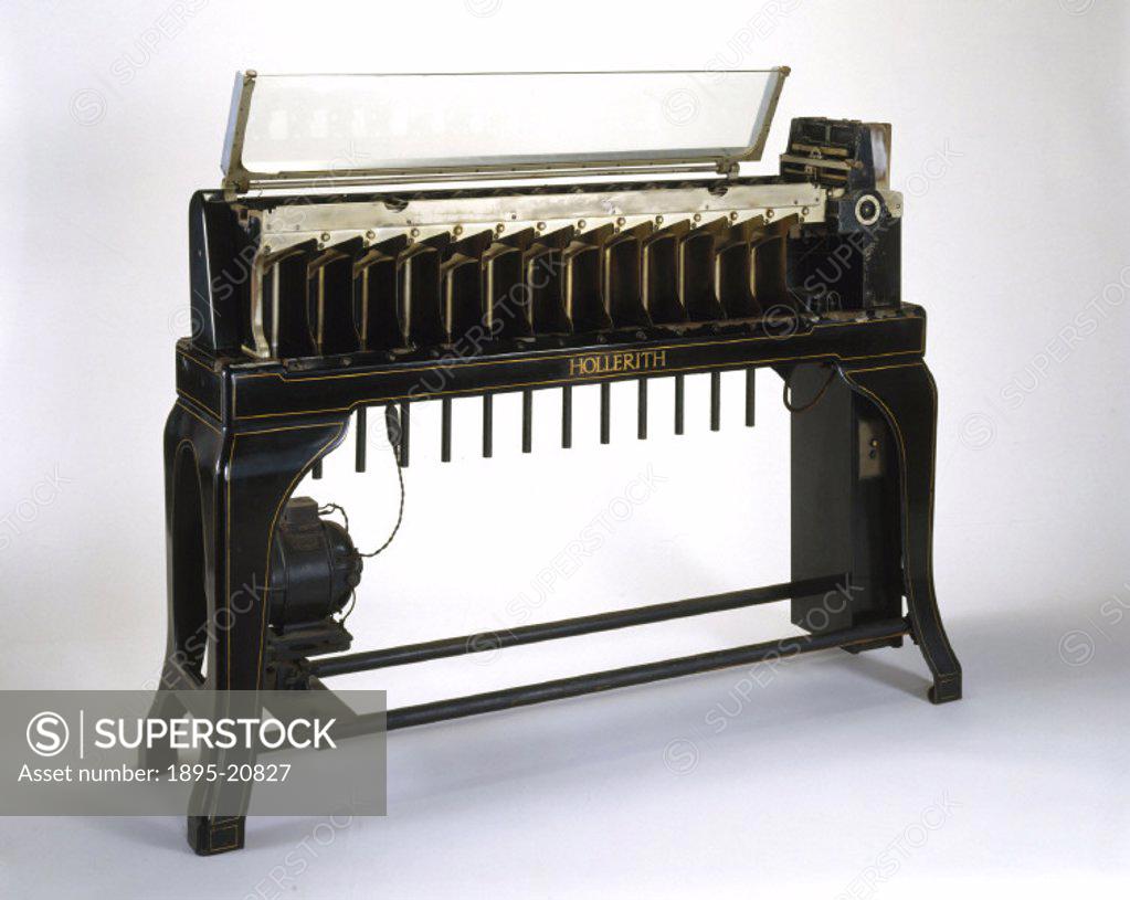 German inventor Dr Herman Hollerith (18601929) devised a mechanical