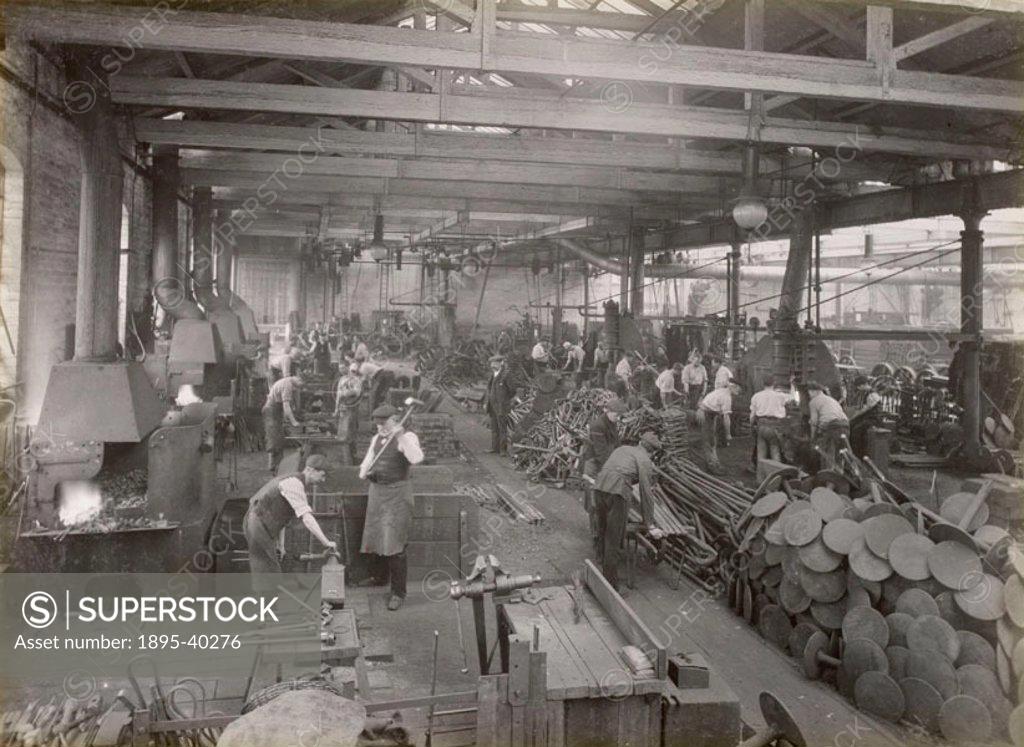 Workers in the at Doncaster carriage works. This is where parts