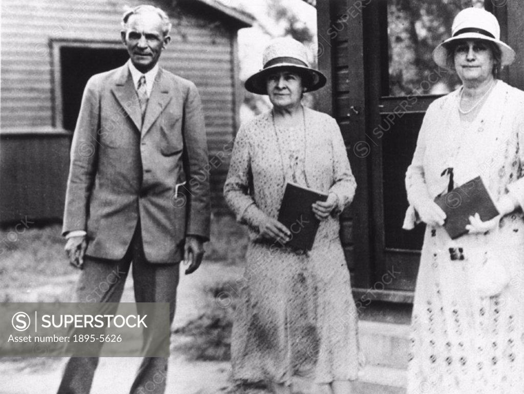 Henry Ford (18631947) with his wife Clara Bryant (18661950), and