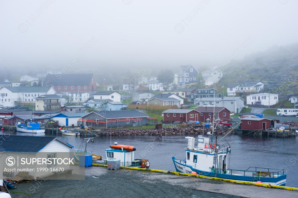 Petty Harbour, Newfoundland, Canada SuperStock