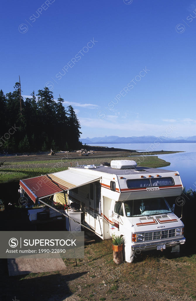 Oyster River estuary, near Campbell River, Vancouver Island, British