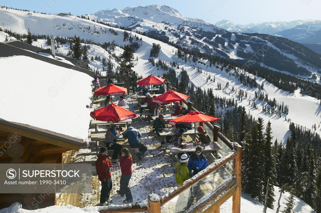 crystal hut on mountain, whistler, british columbia, Canada