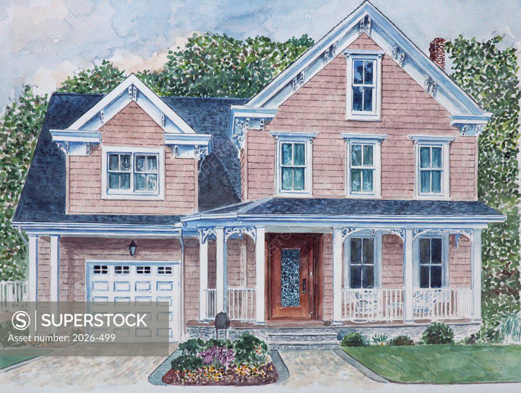 Building by Anthony Butera, 21st century SuperStock